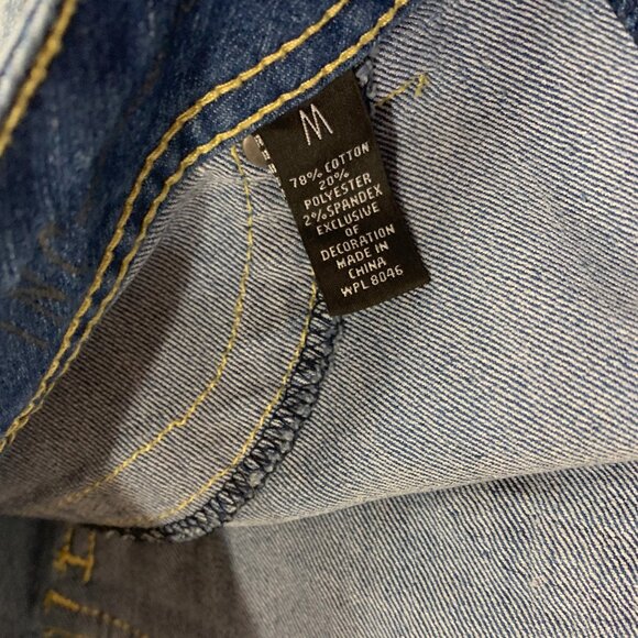 🪸🪸🪸 INC DENIM REGULAR FIT SKINNY LEG JEANS SIZE M 🪸🪸🪸 - Picture 4 of 6